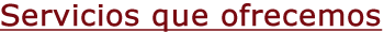 servicios
